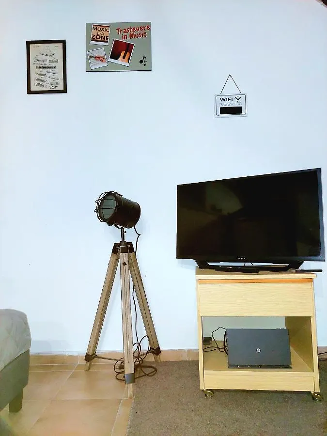 Apartment Trastevere In Music Rome Italy